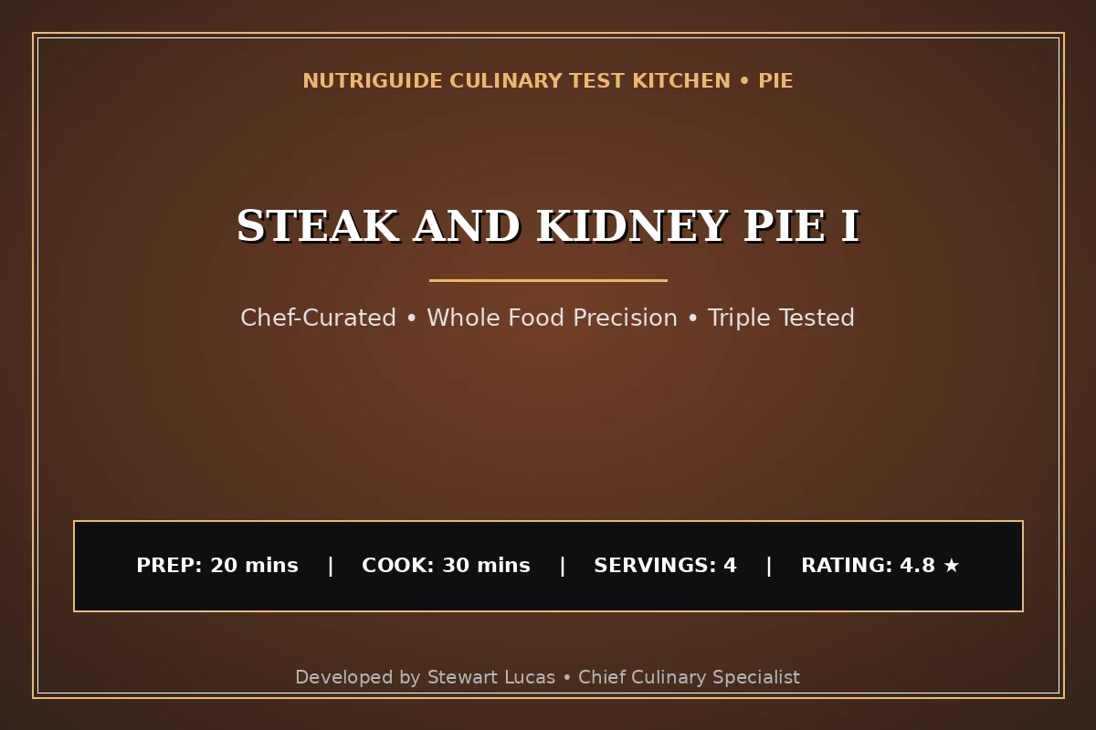 Steak And Kidney Pie I