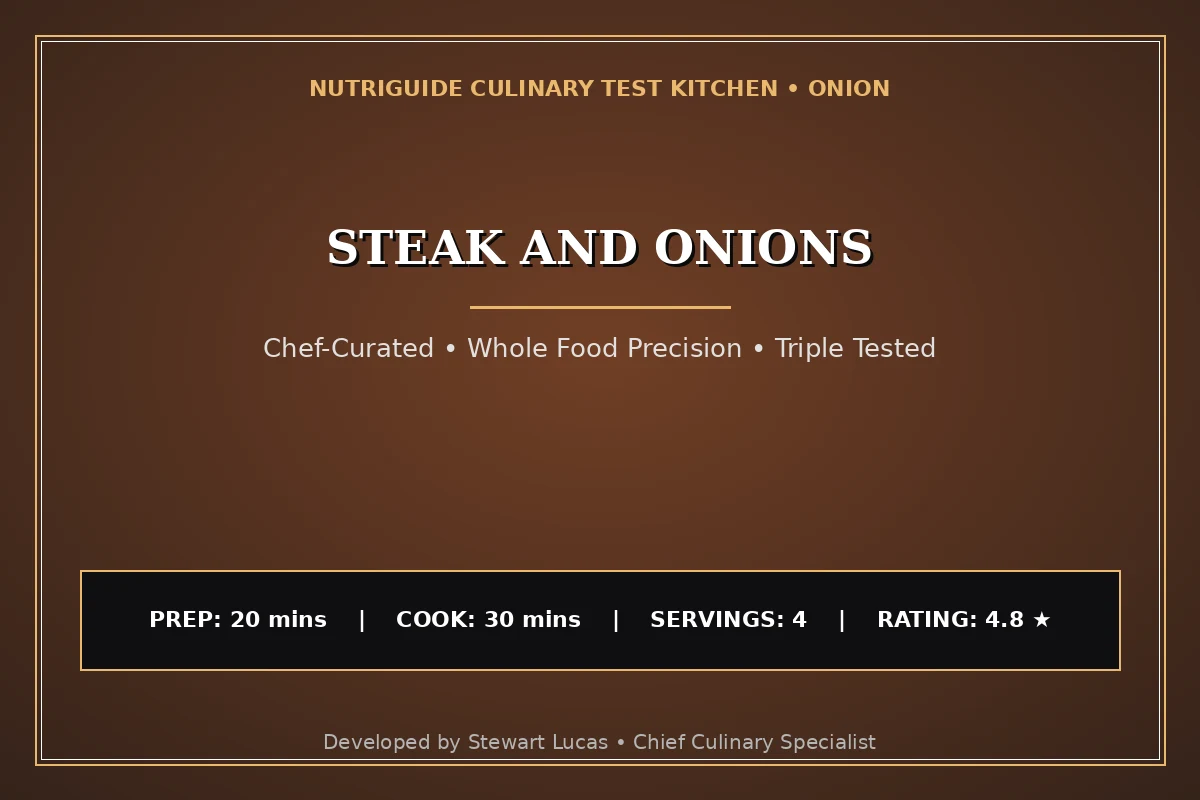 Steak And Onions
