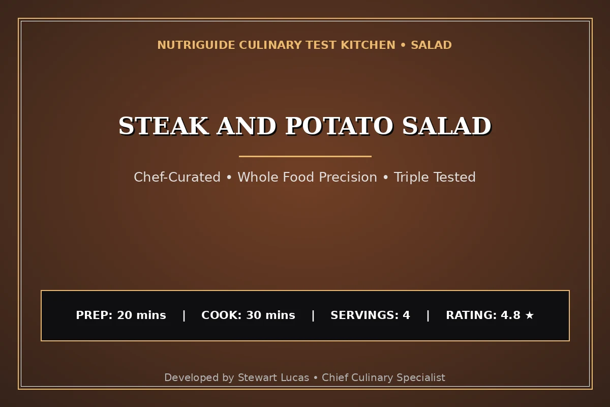 Steak And Potato Salad
