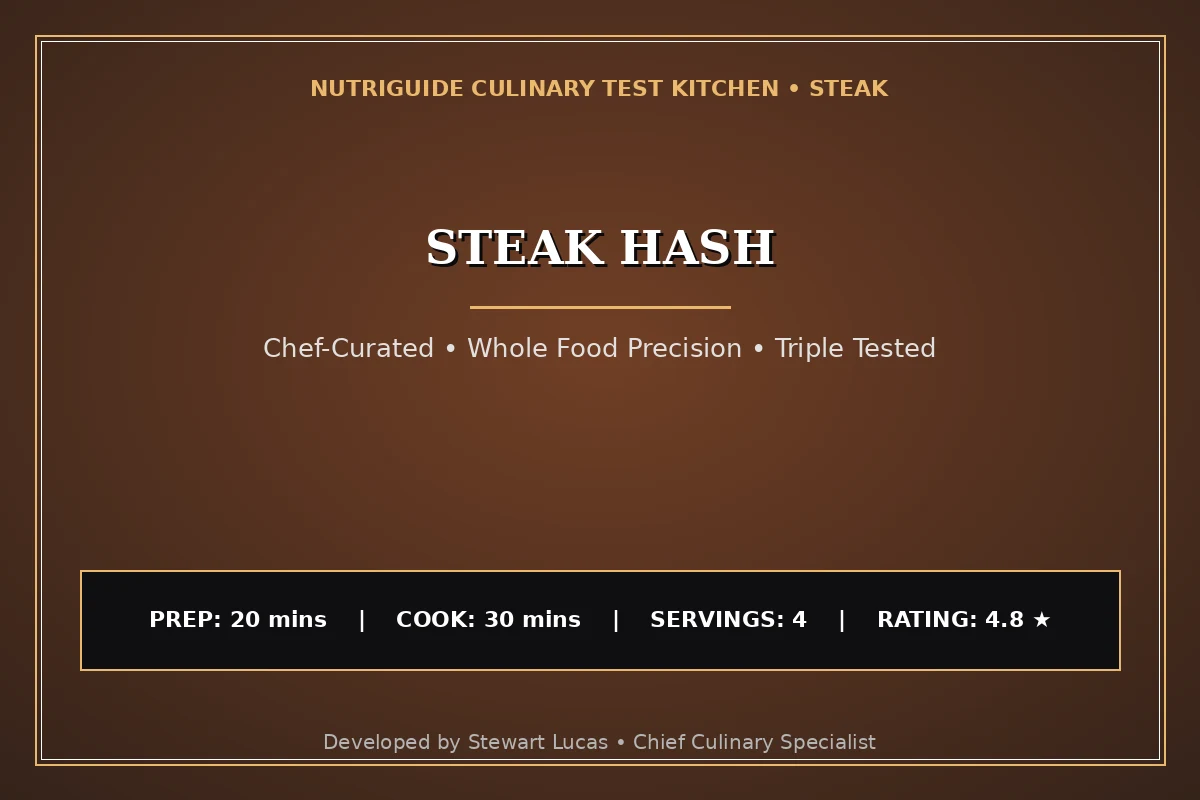 Steak Hash