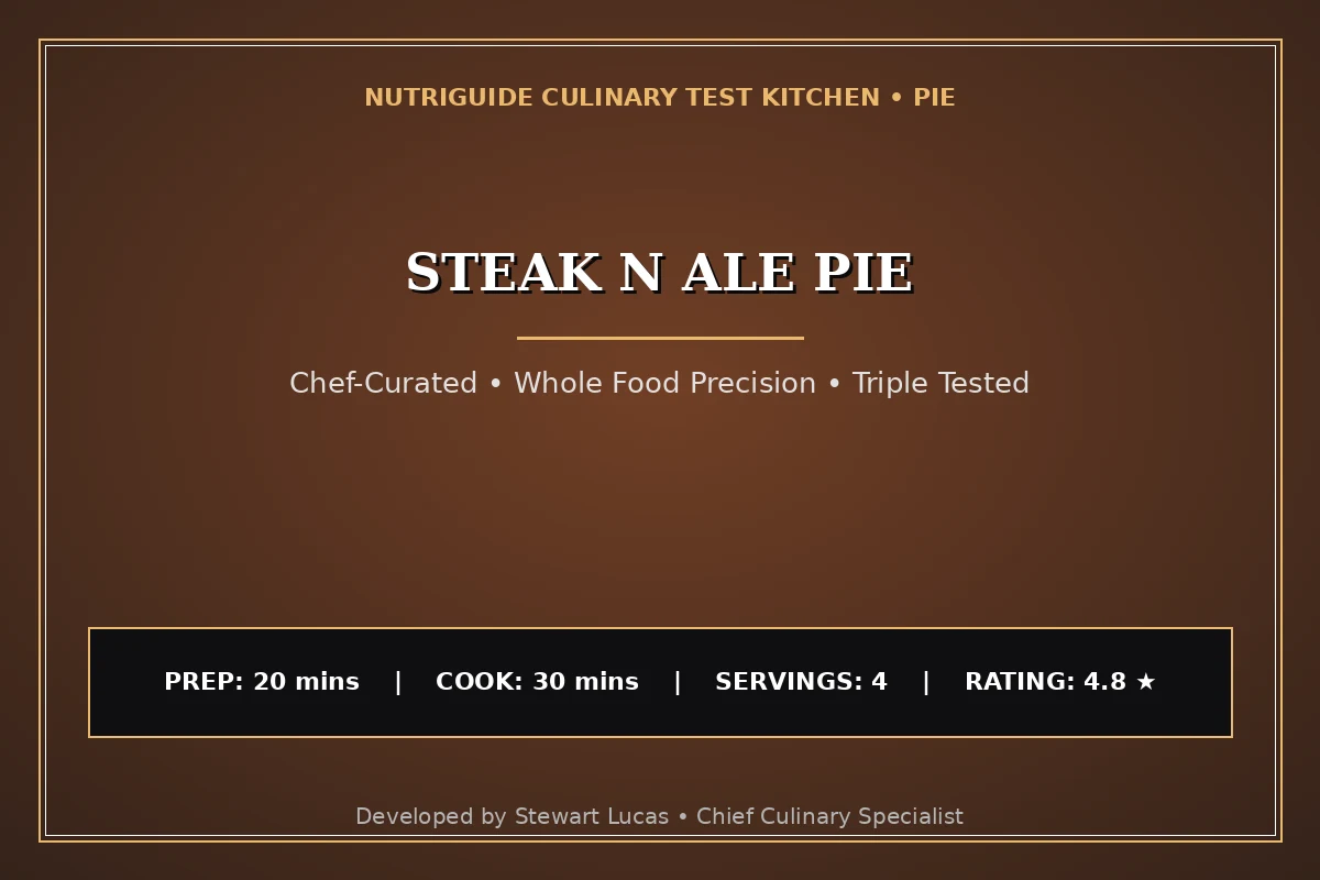 Steak N Ale Pie