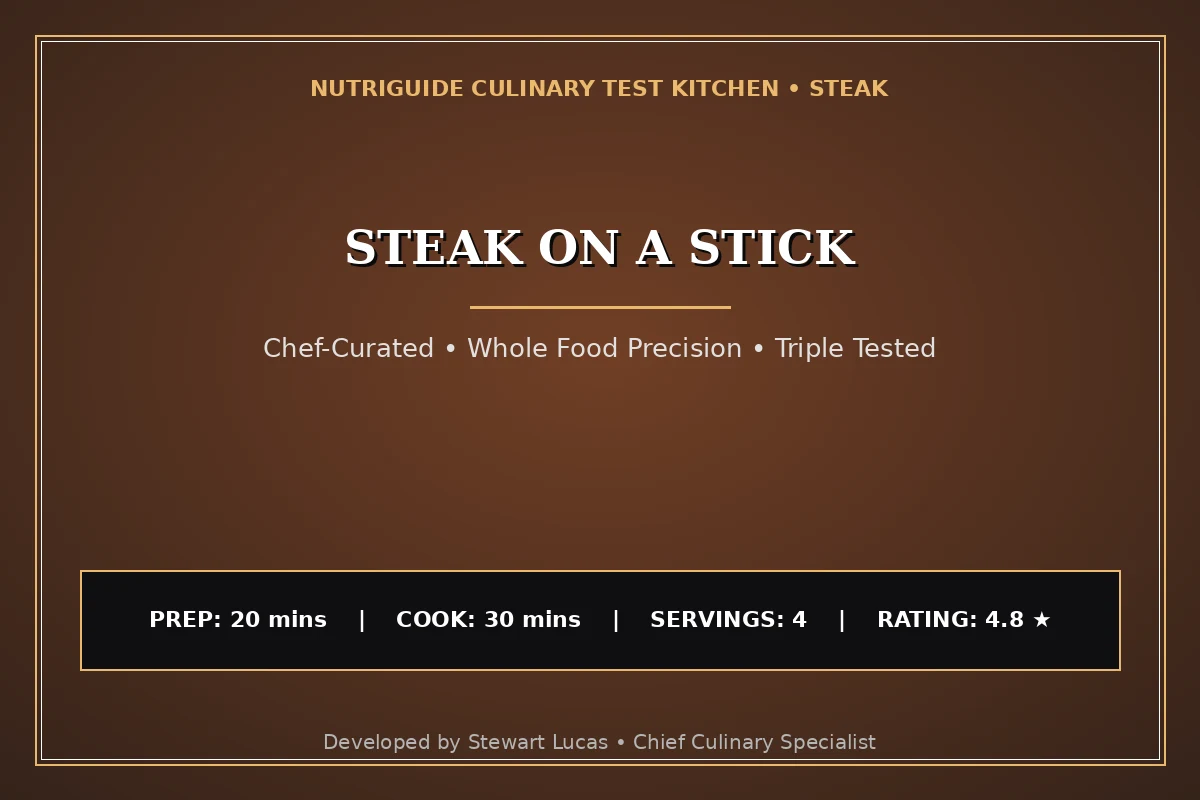 Steak On A Stick