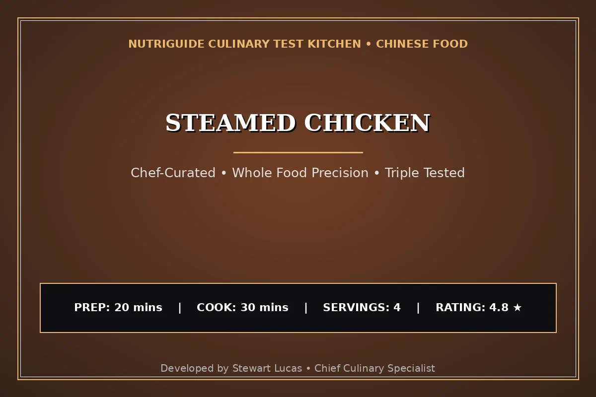 Steamed Chicken