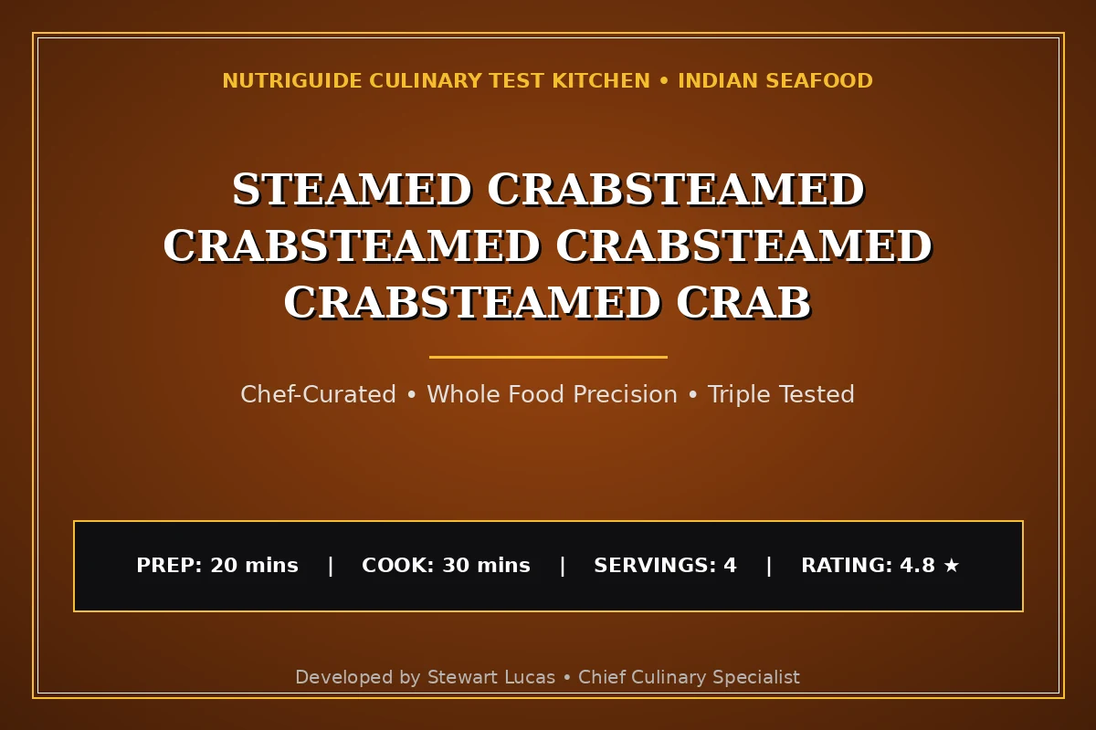 Steamed Crabsteamed Crabsteamed Crabsteamed Crabsteamed Crab
