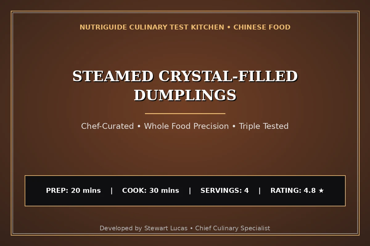 Steamed Crystal-Filled Dumplings