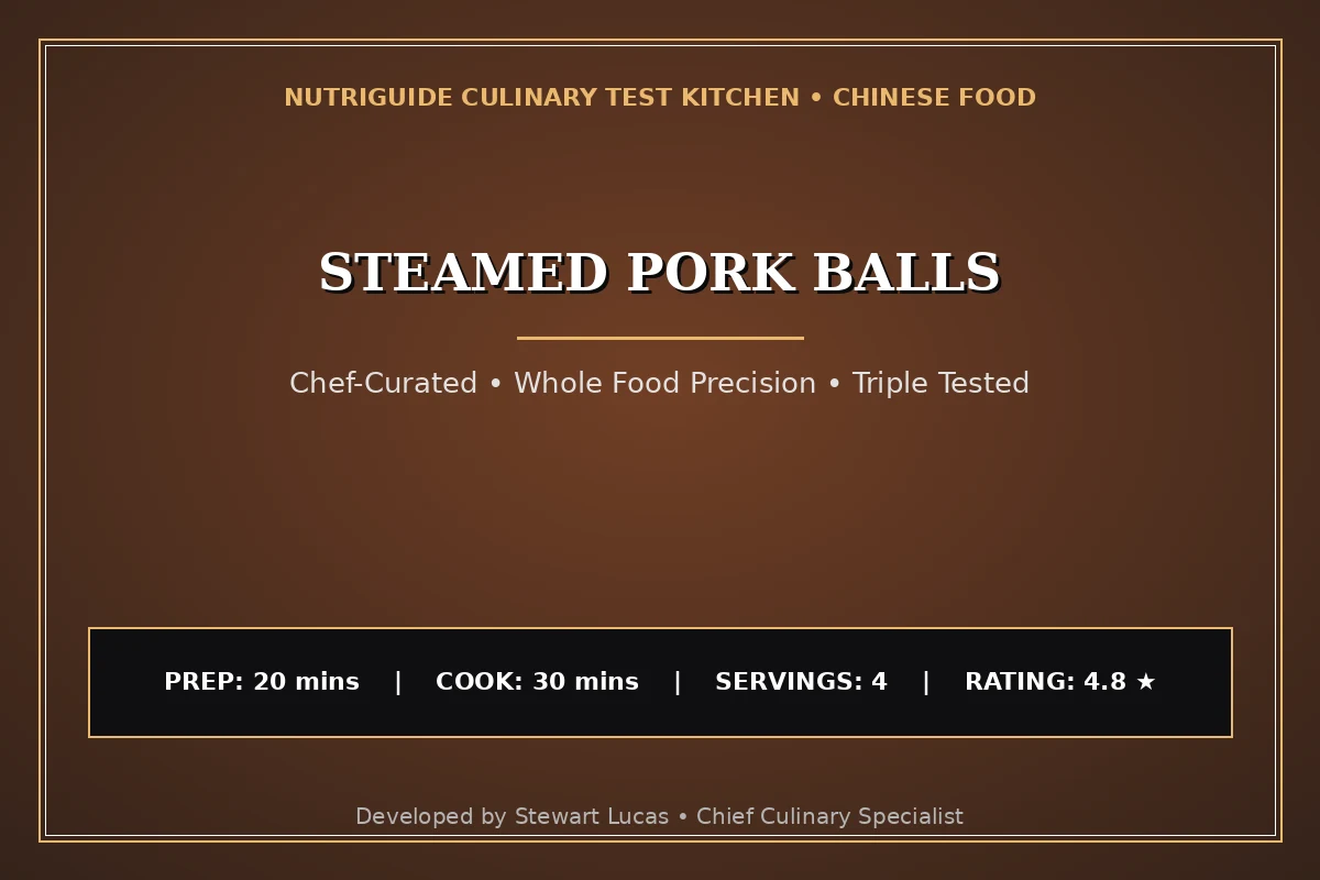 Steamed Pork Balls