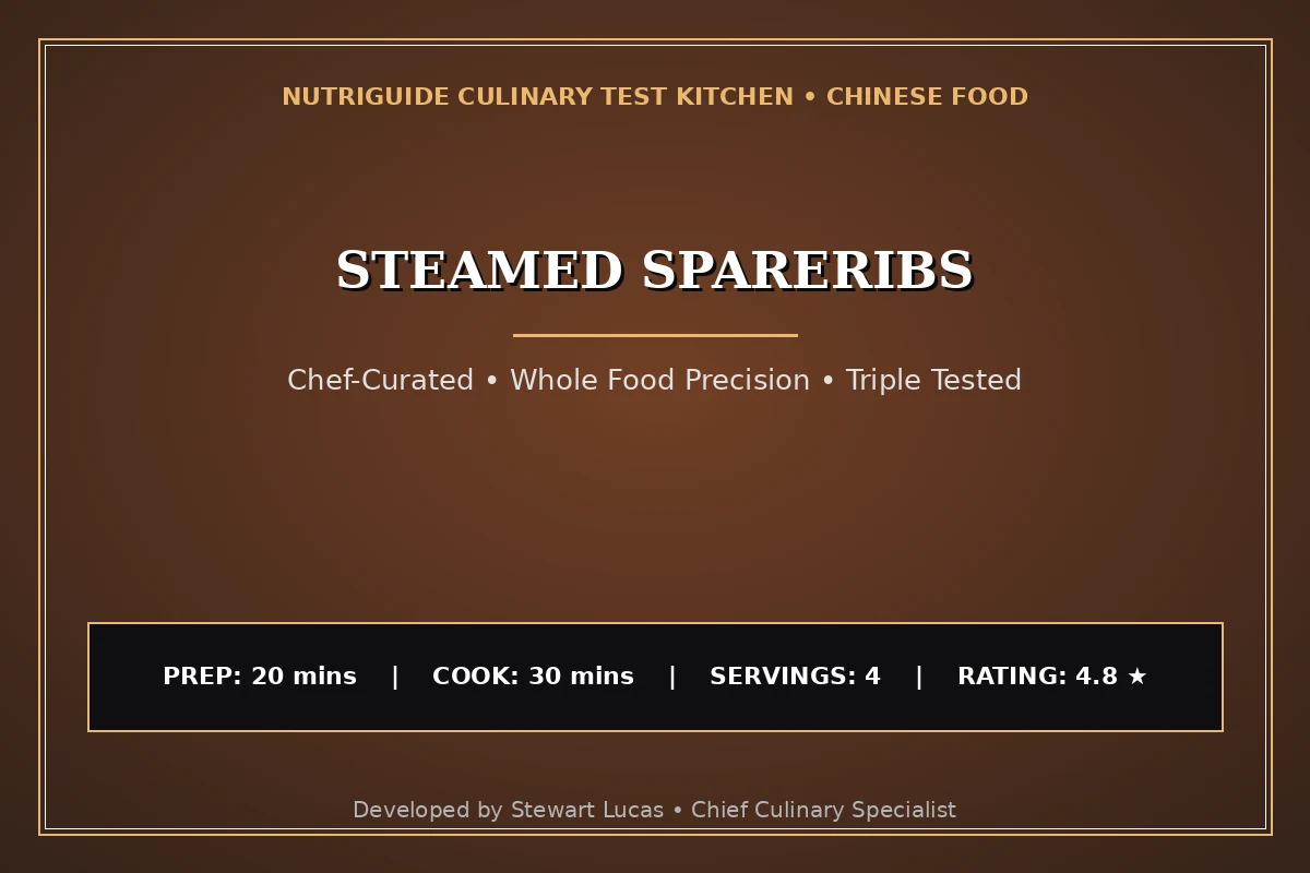 Steamed Spareribs