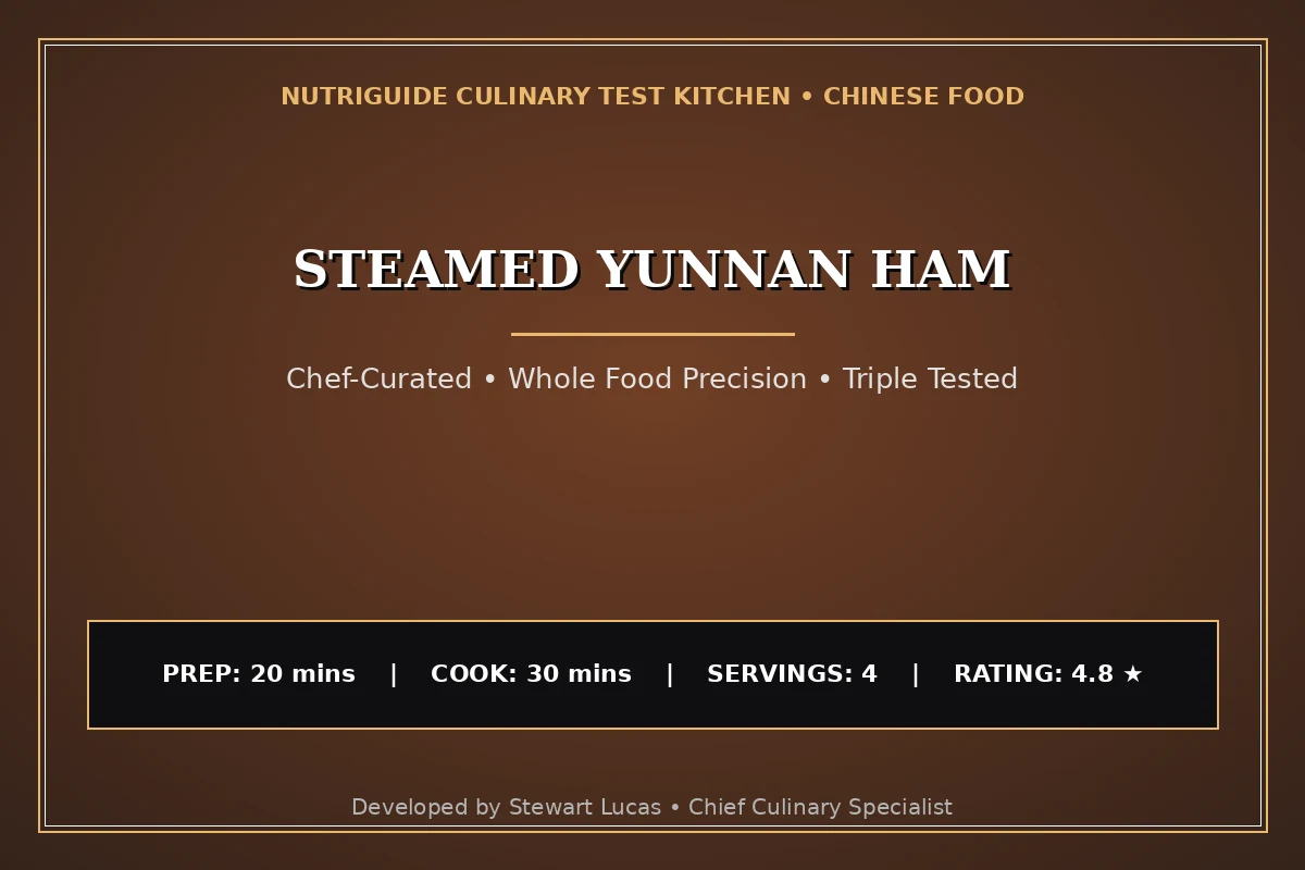 Steamed Yunnan Ham