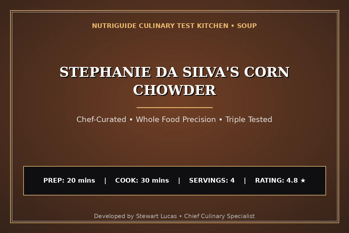 Stephanie Da Silva'S Corn Chowder