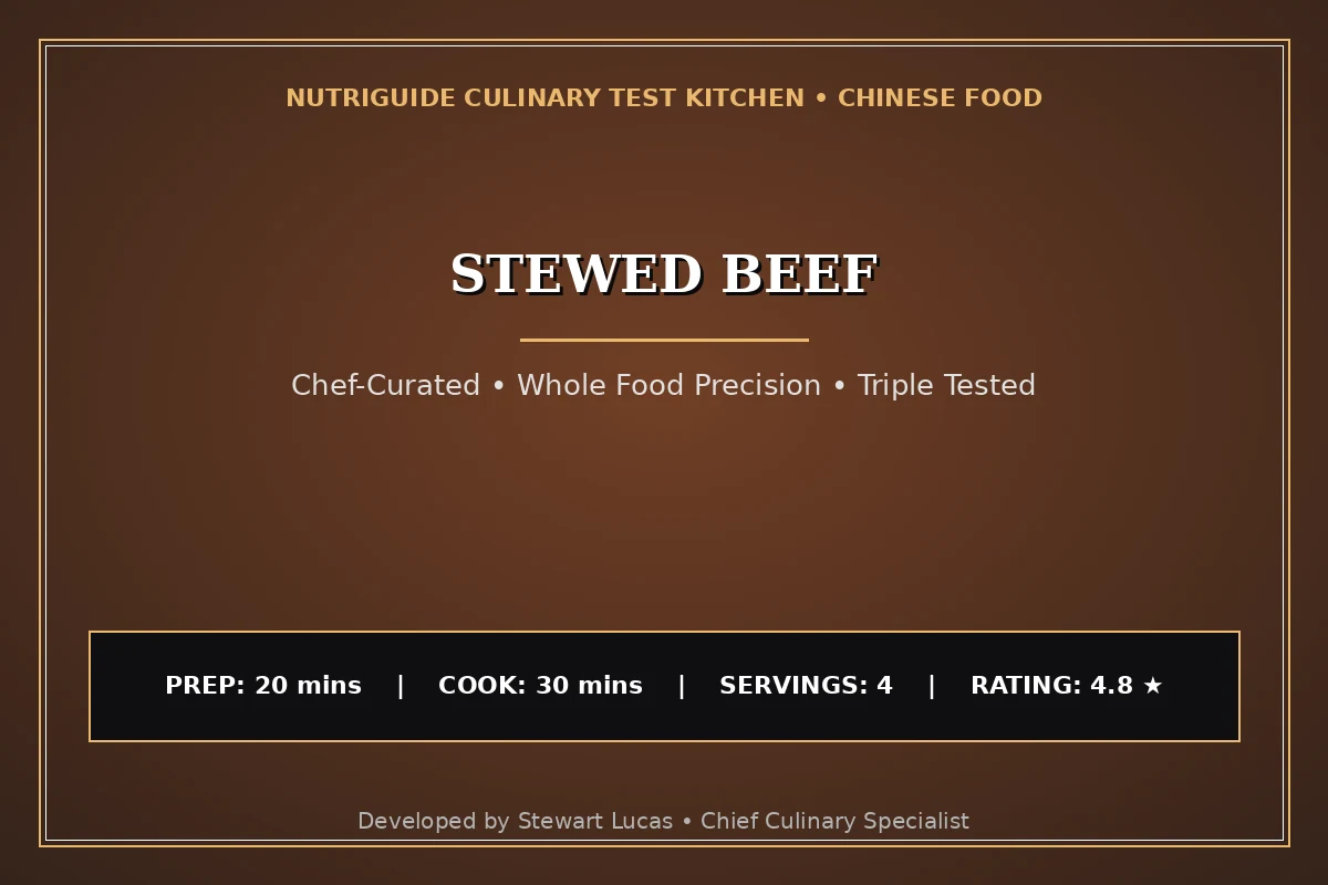 Stewed Beef
