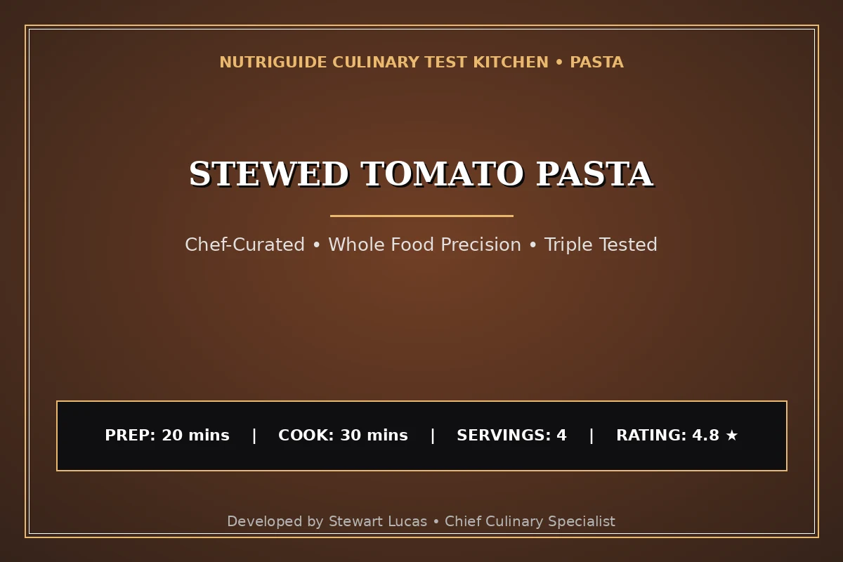 Stewed Tomato Pasta
