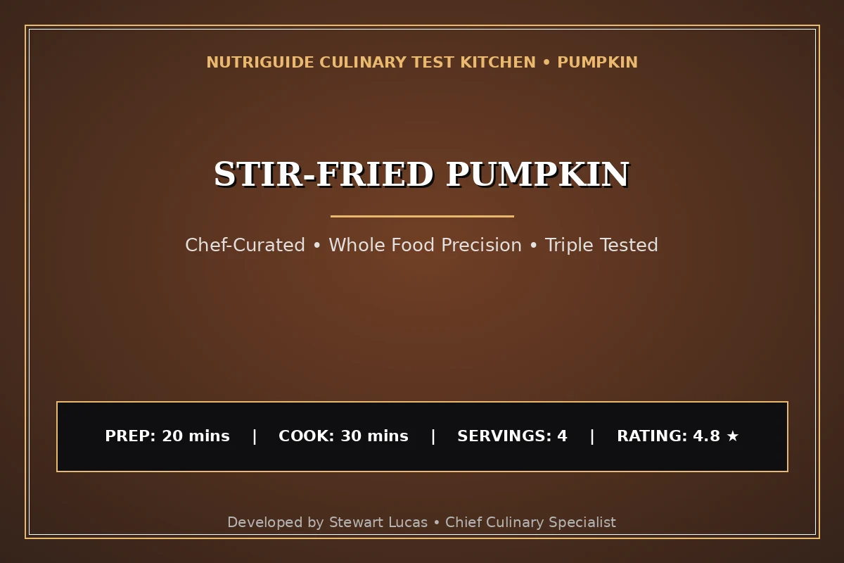 Stir-Fried Pumpkin