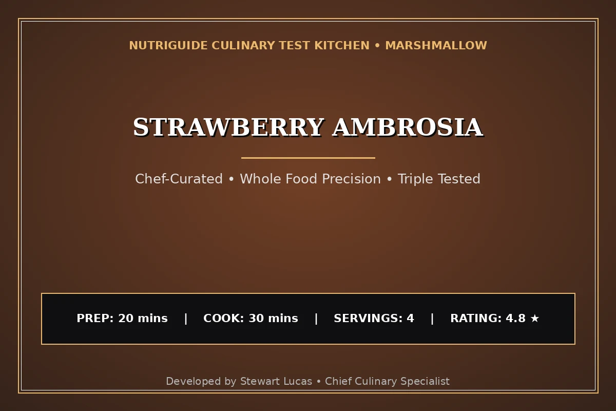 Strawberry Ambrosia