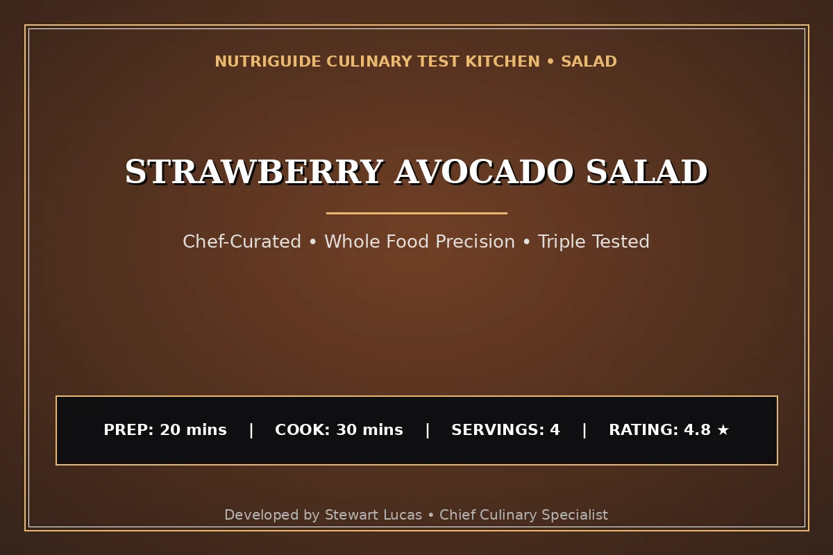 Strawberry Avocado Salad