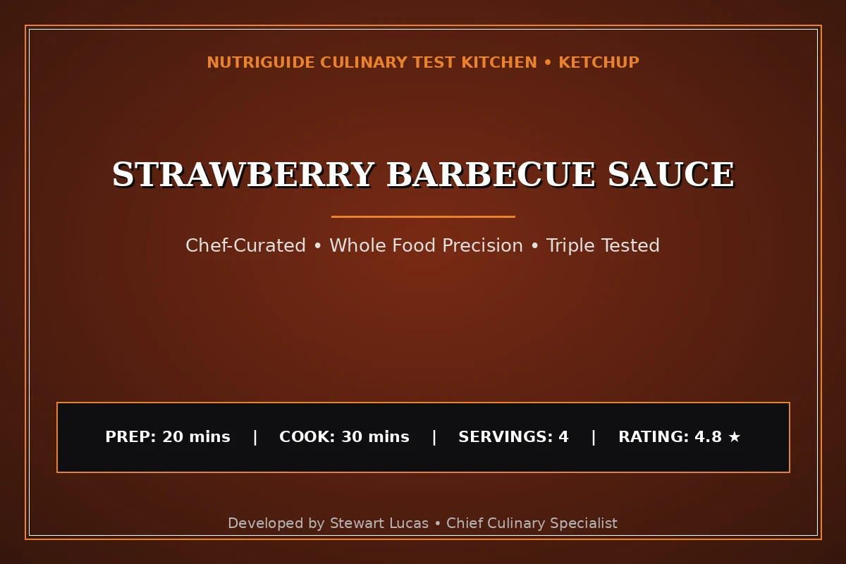 Strawberry Barbecue Sauce