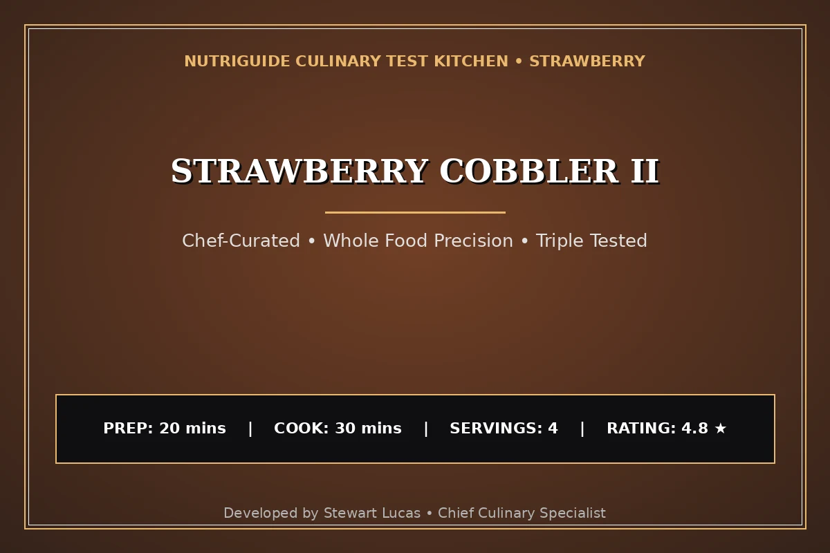 Strawberry Cobbler Ii