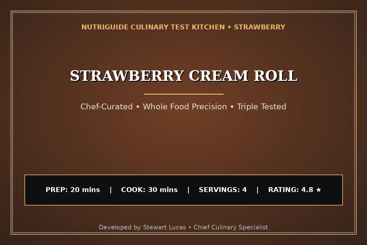 Strawberry Cream Roll