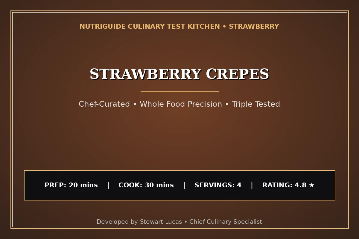 Strawberry Crepes