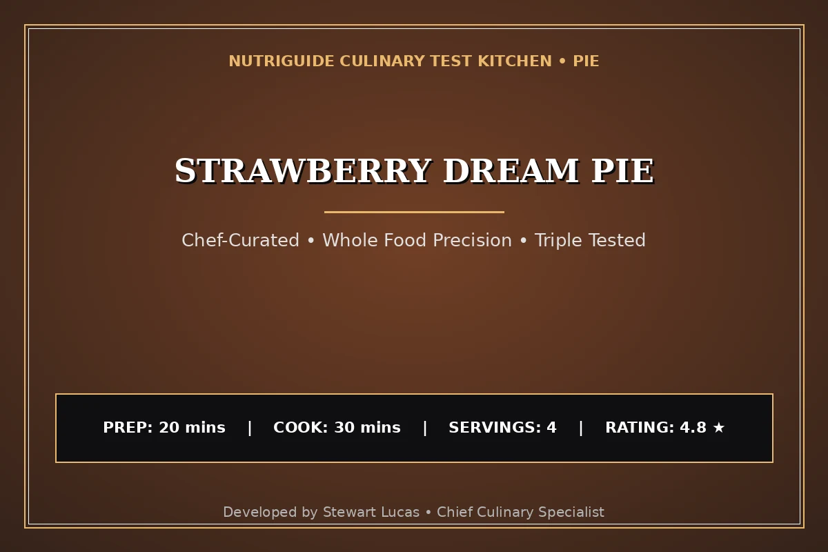 Strawberry Dream Pie