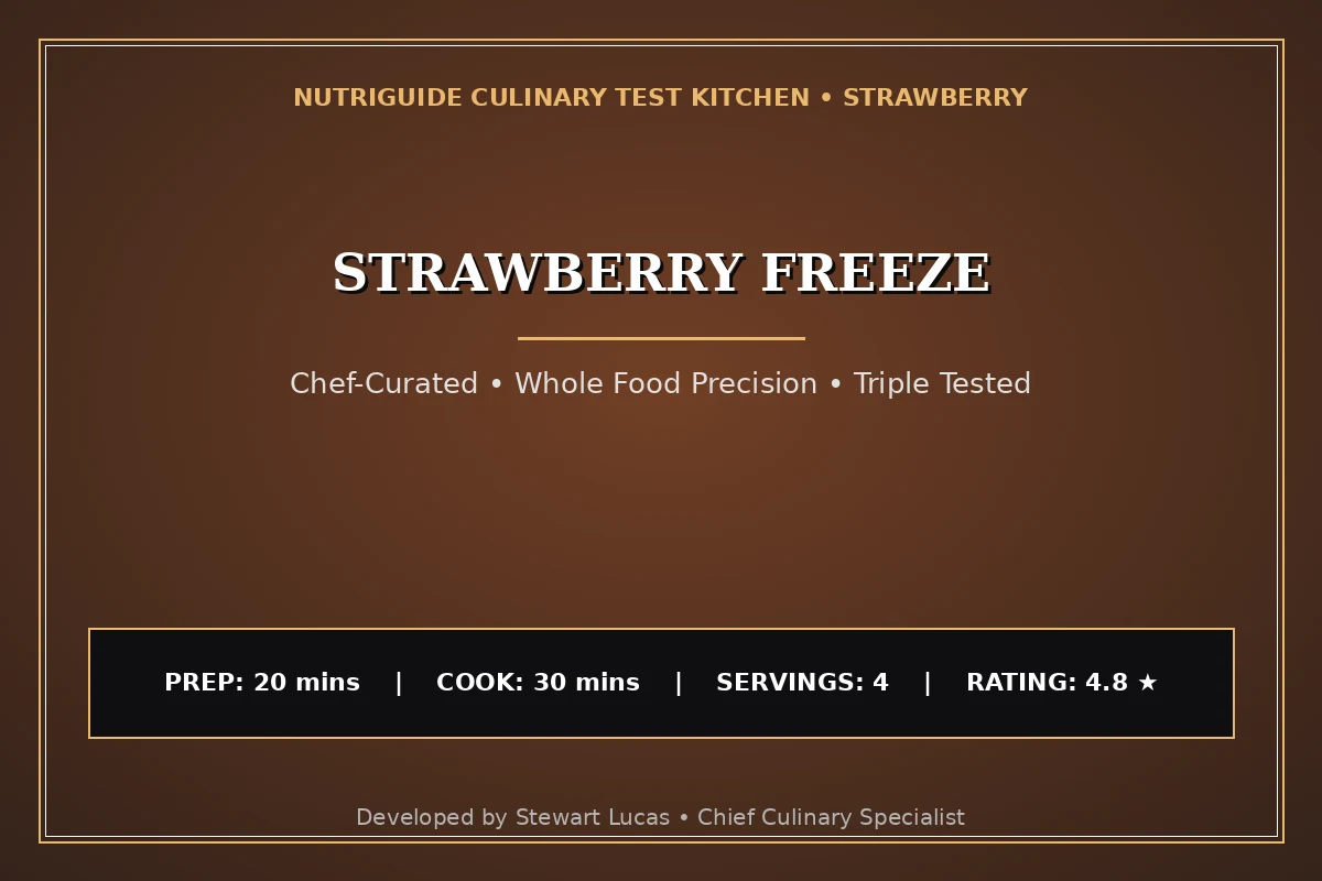 Strawberry Freeze