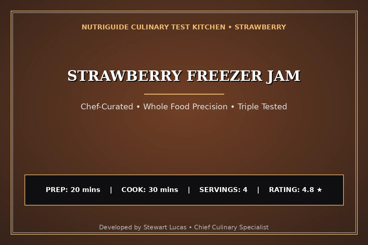 Strawberry Freezer Jam