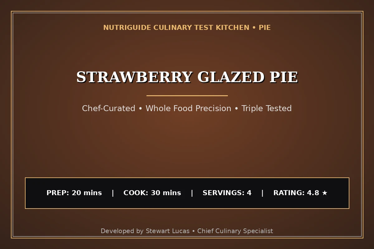 Strawberry Glazed Pie