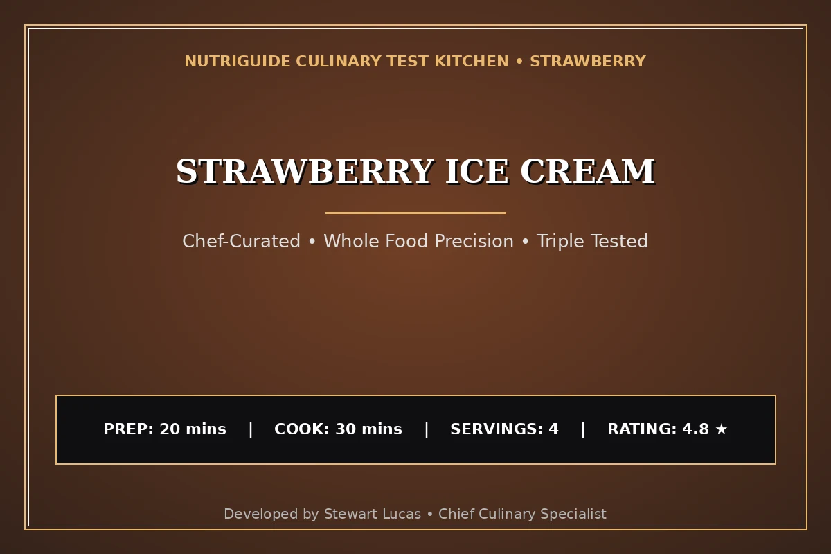 Strawberry Ice Cream