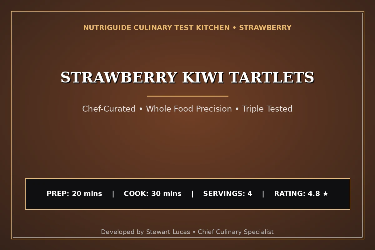 Strawberry Kiwi Tartlets