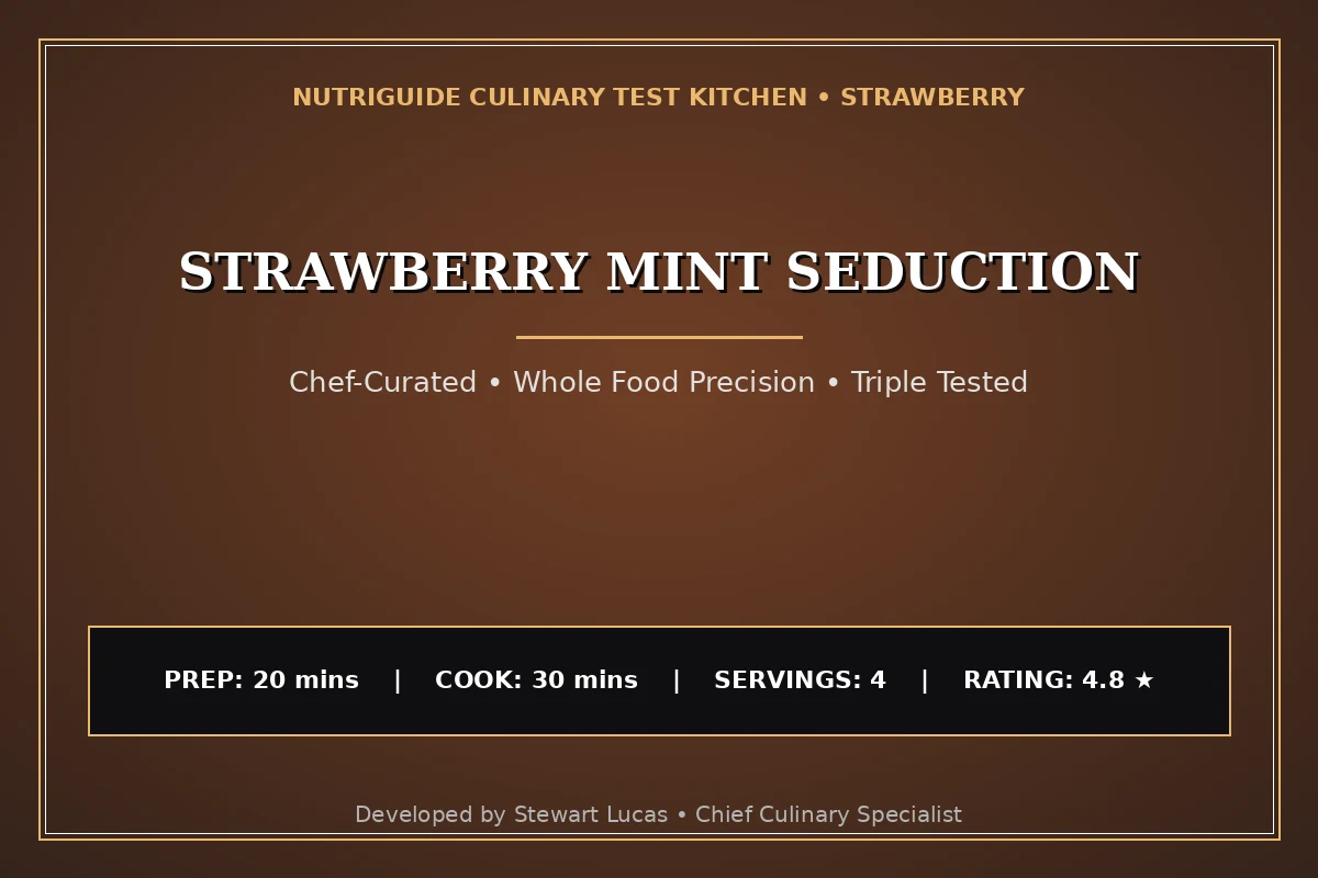 Strawberry Mint Seduction