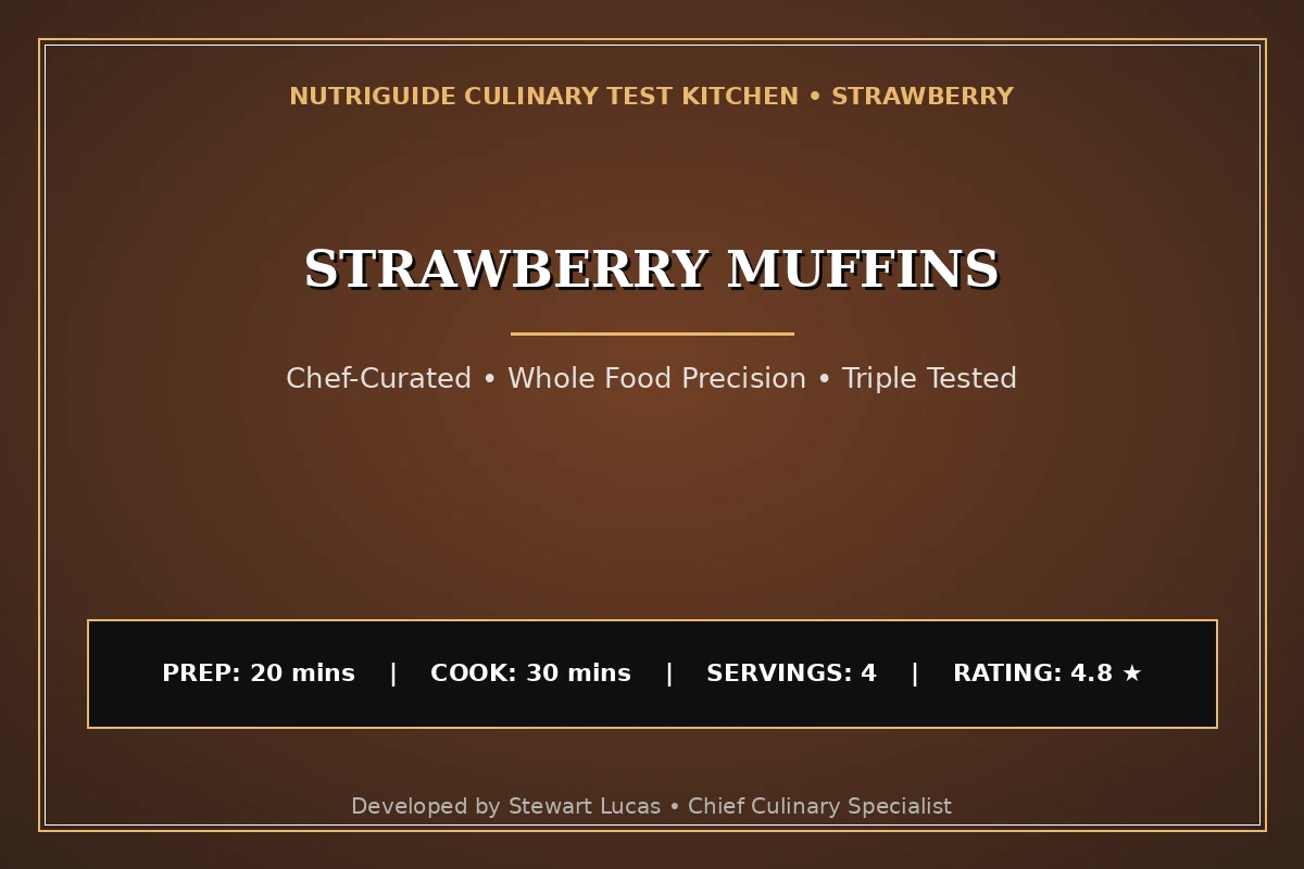 Strawberry Muffins