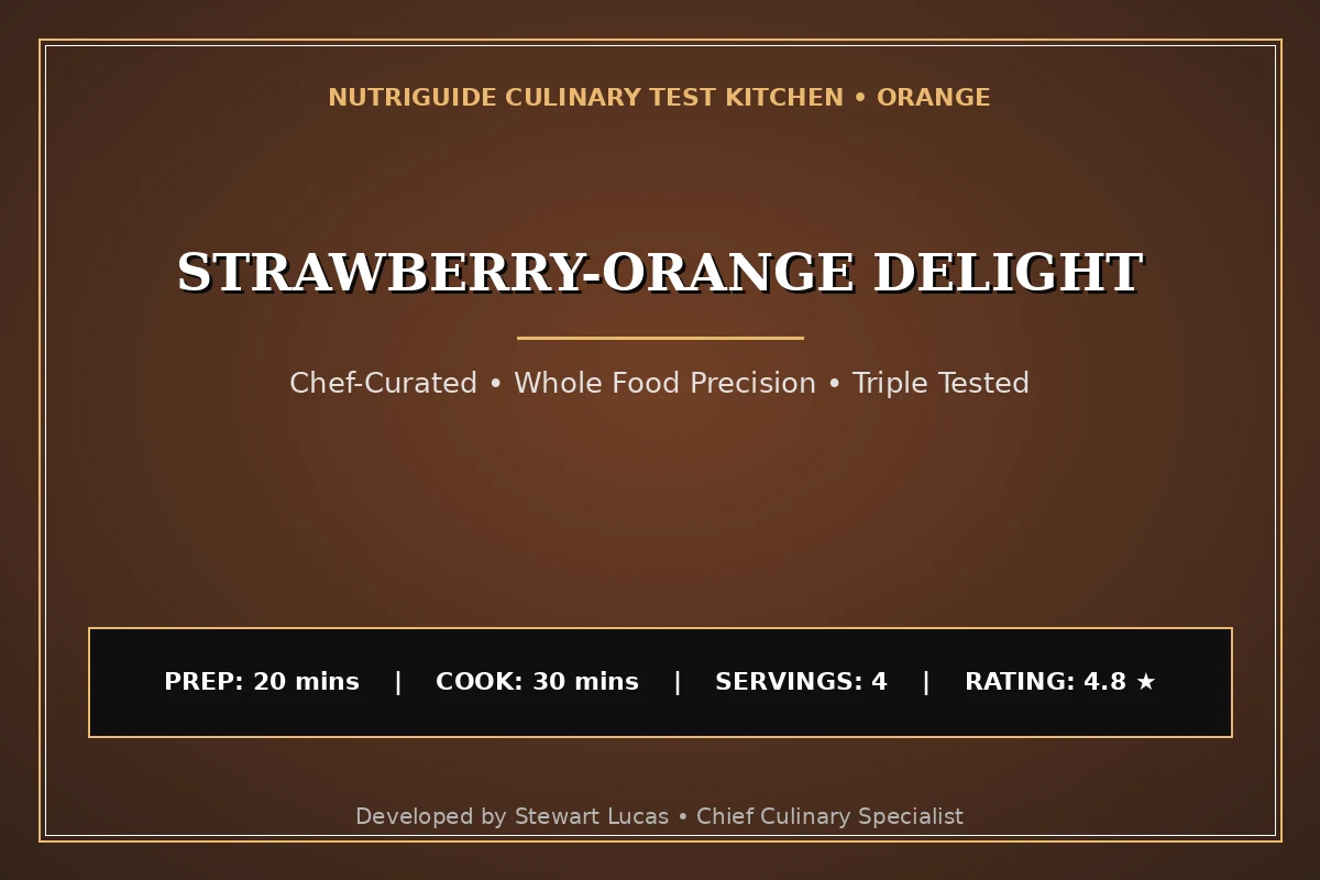 Strawberry-Orange Delight