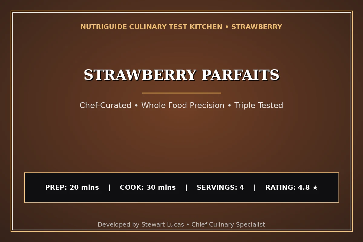 Strawberry Parfaits