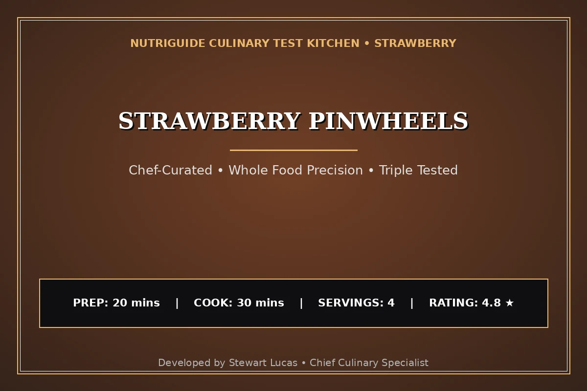 Strawberry Pinwheels