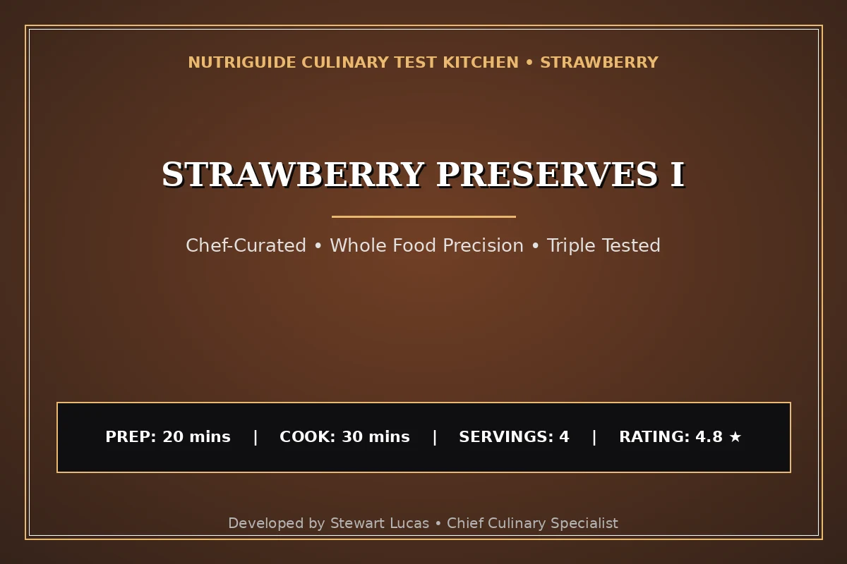 Strawberry Preserves I