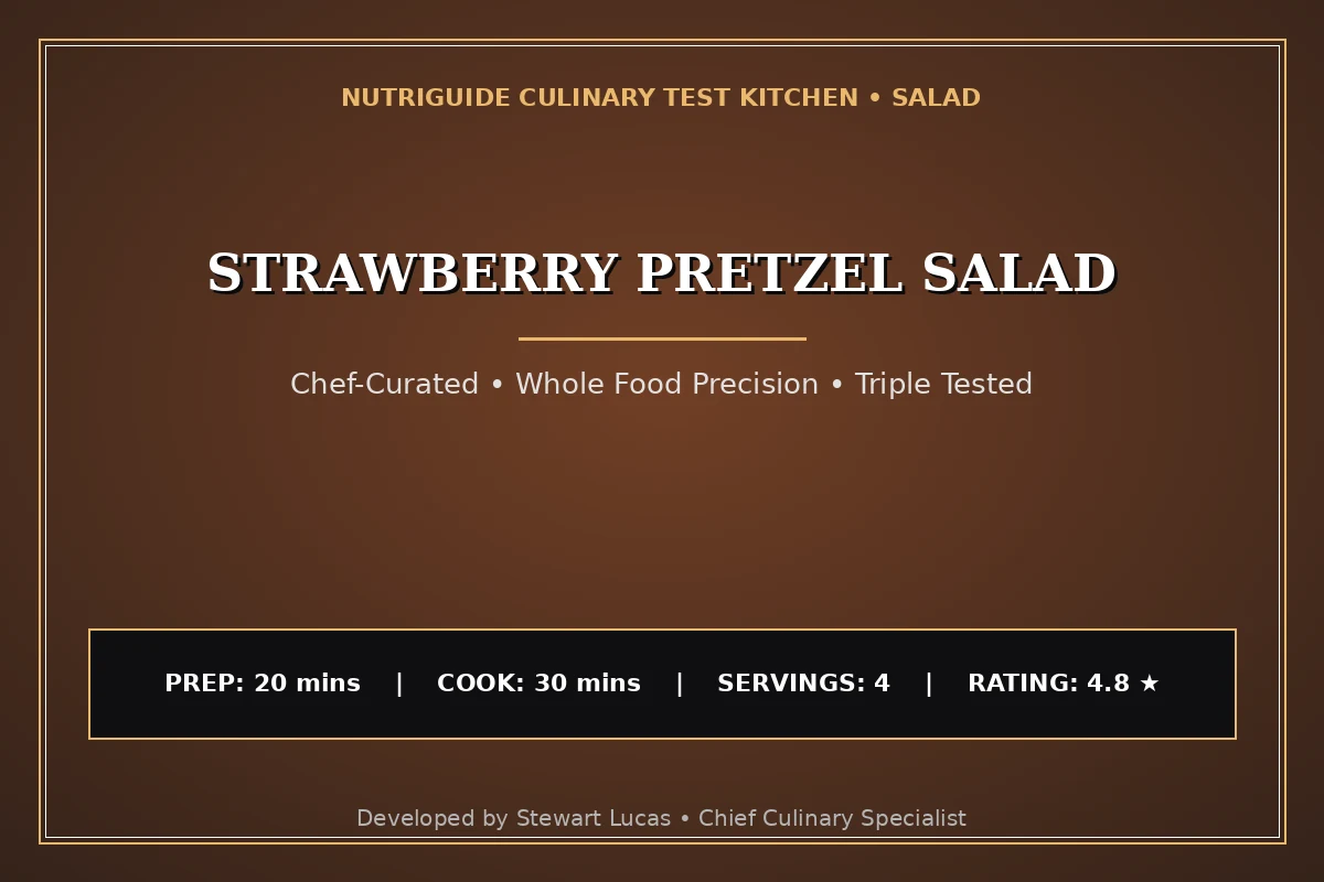 Strawberry Pretzel Salad