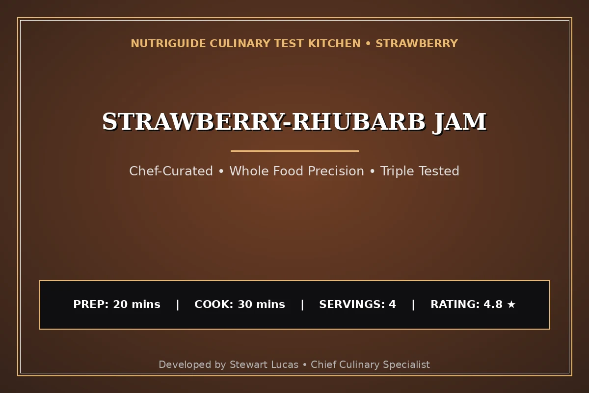 Strawberry-Rhubarb Jam