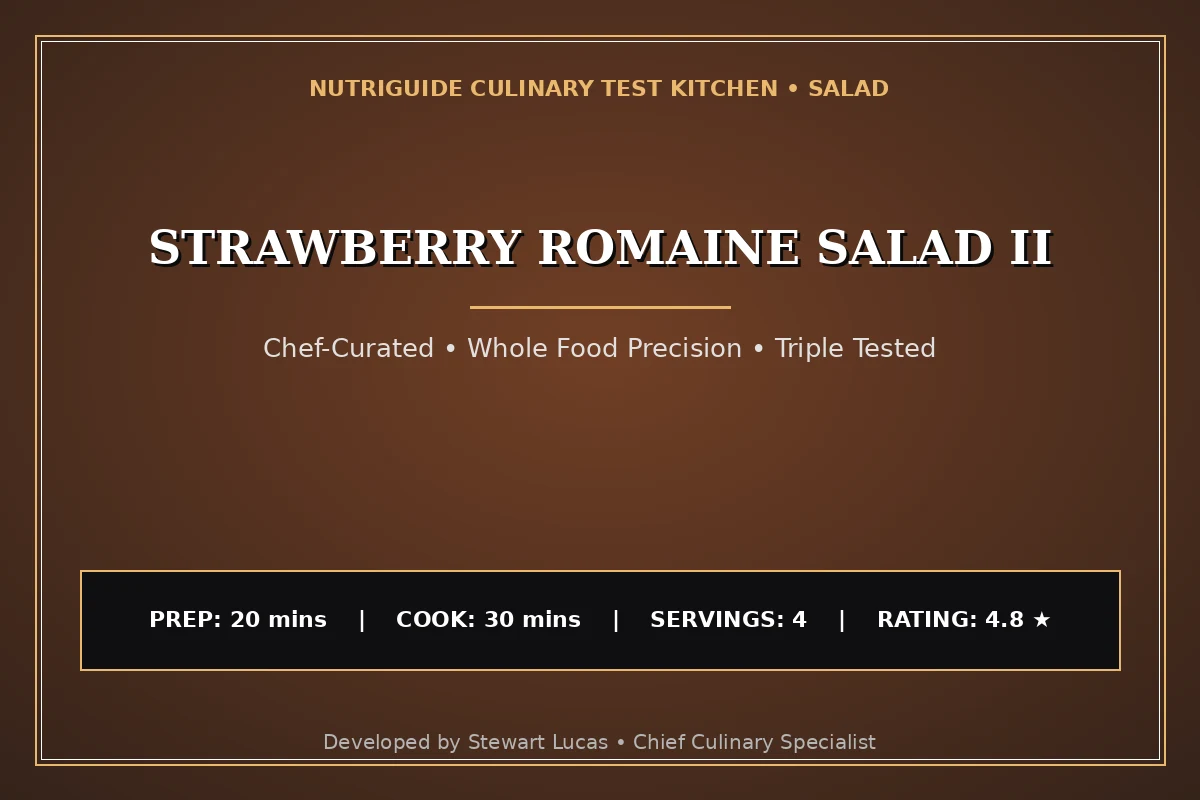 Strawberry Romaine Salad Ii