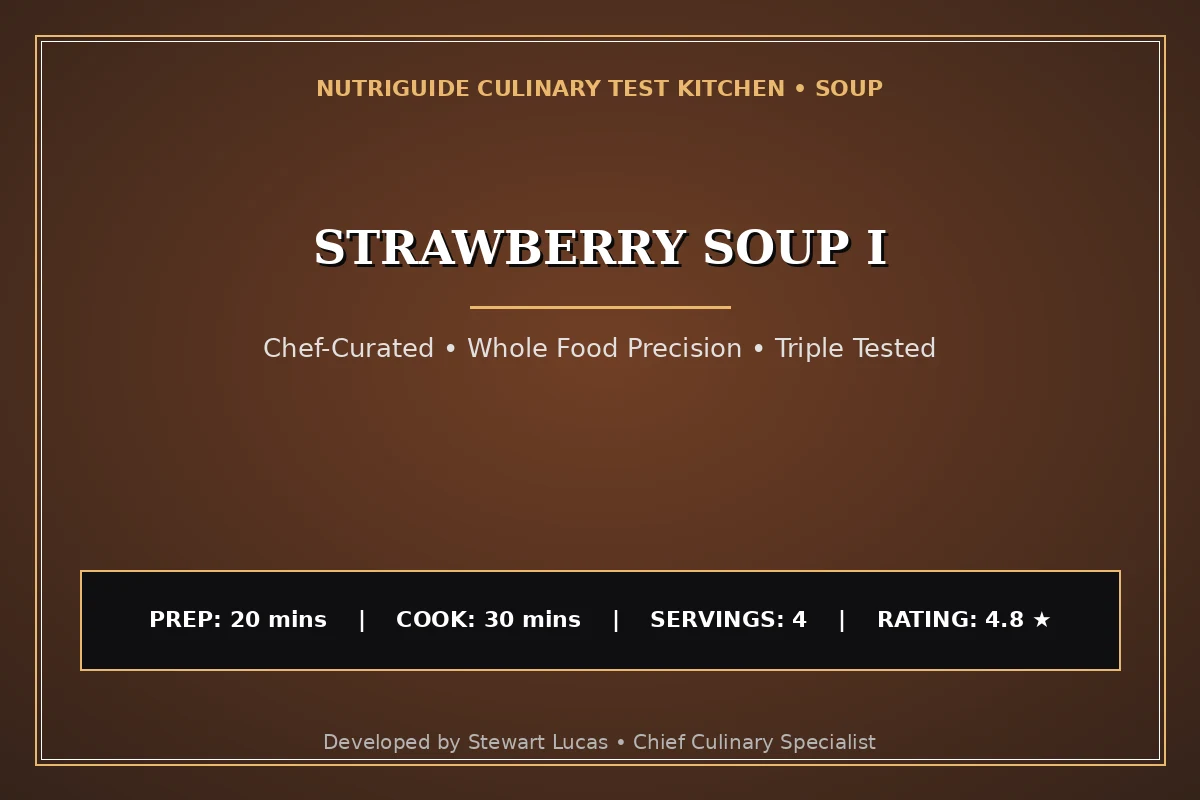 Strawberry Soup I