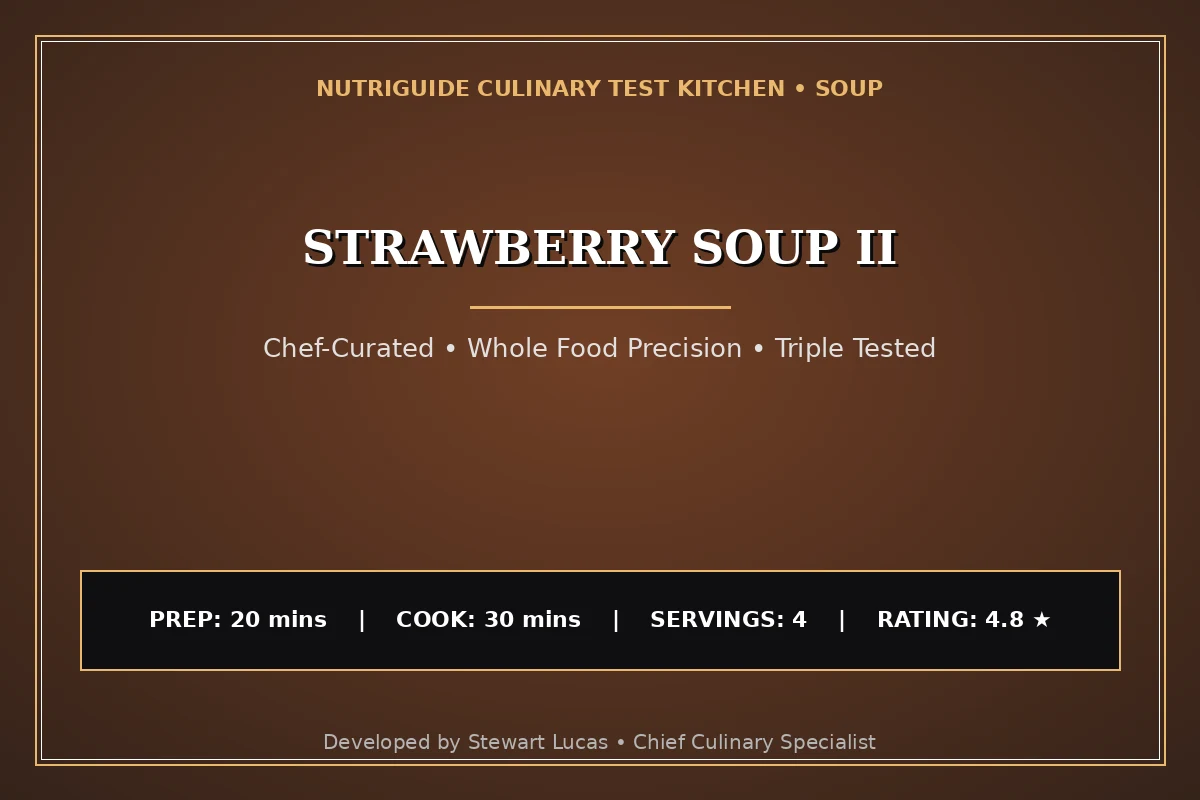 Strawberry Soup Ii