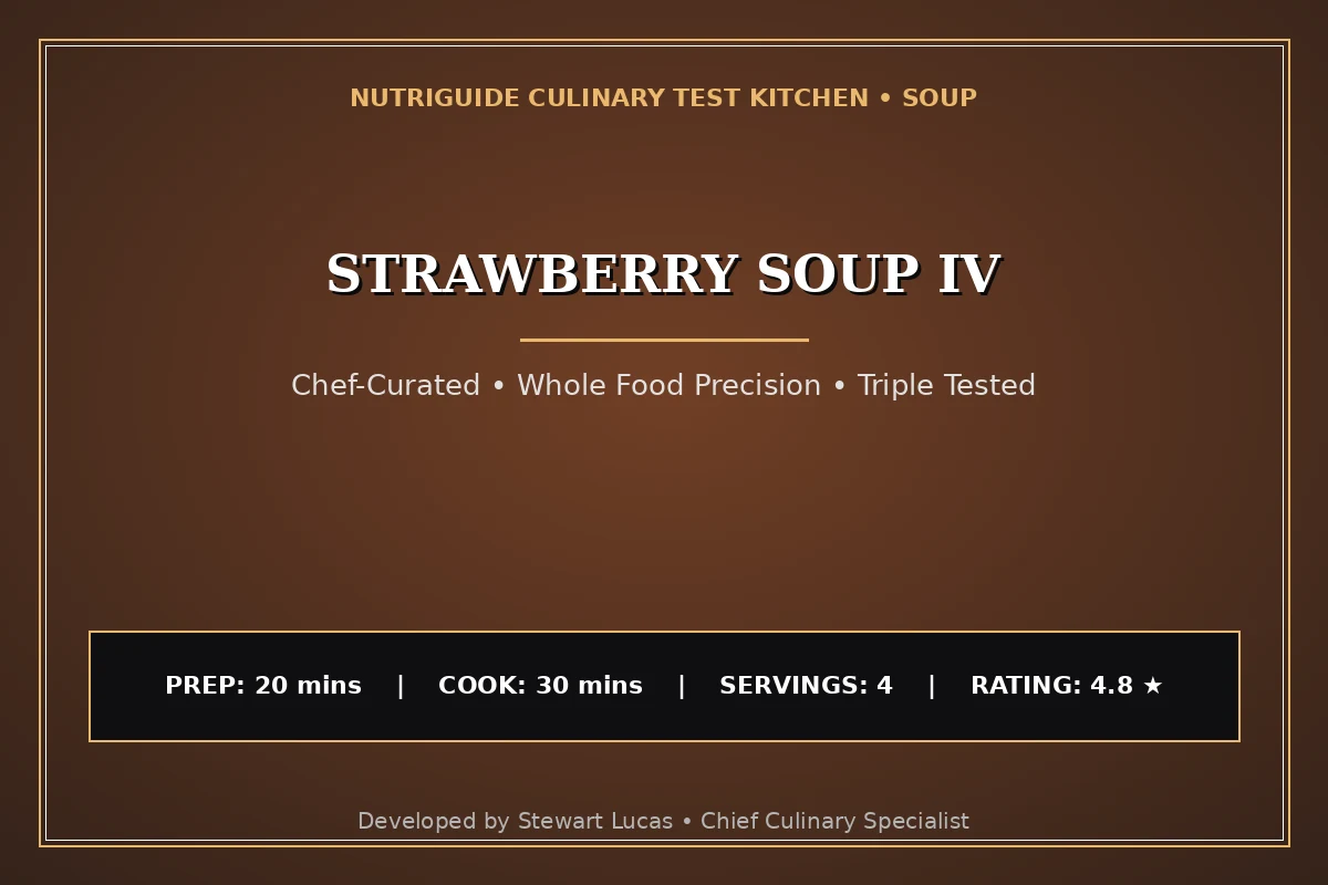 Strawberry Soup Iv