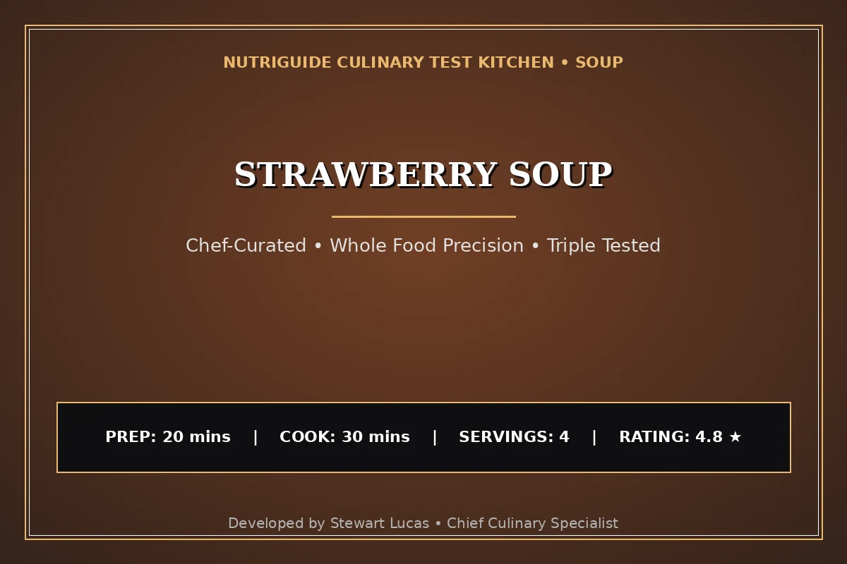 Strawberry Soup