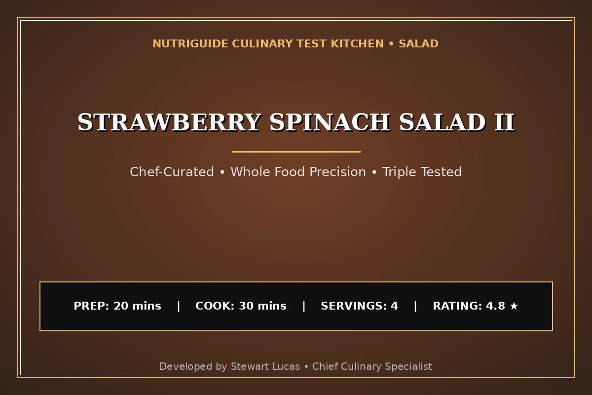 Strawberry Spinach Salad Ii