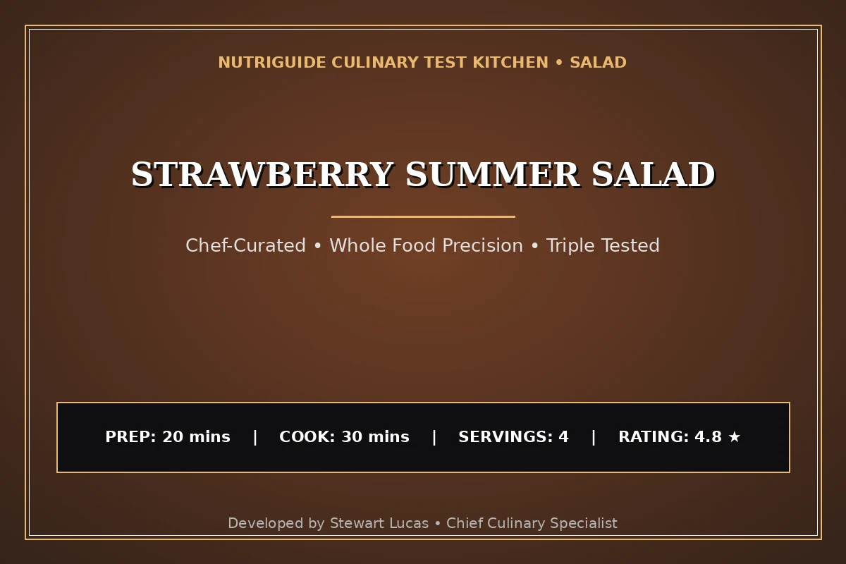Strawberry Summer Salad