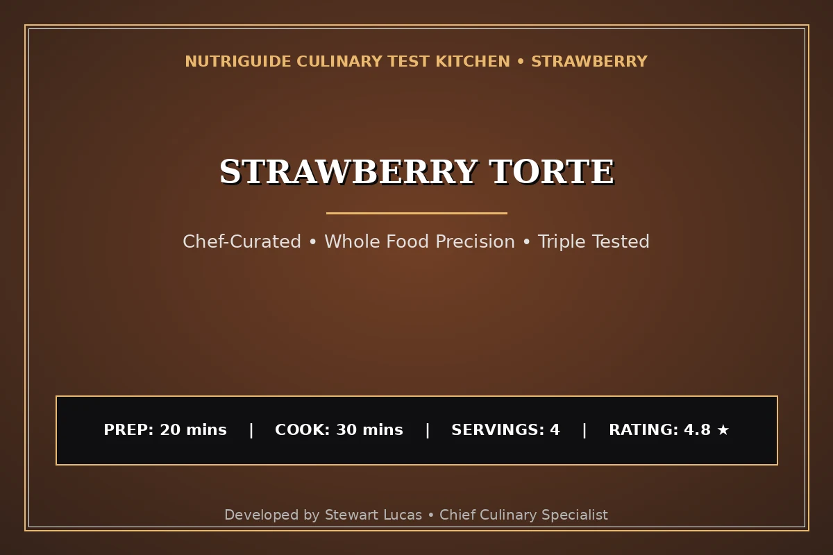 Strawberry Torte