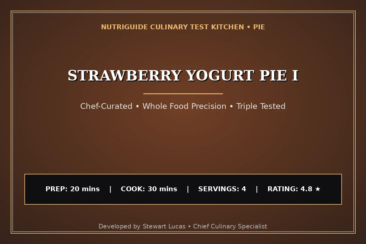 Strawberry Yogurt Pie I
