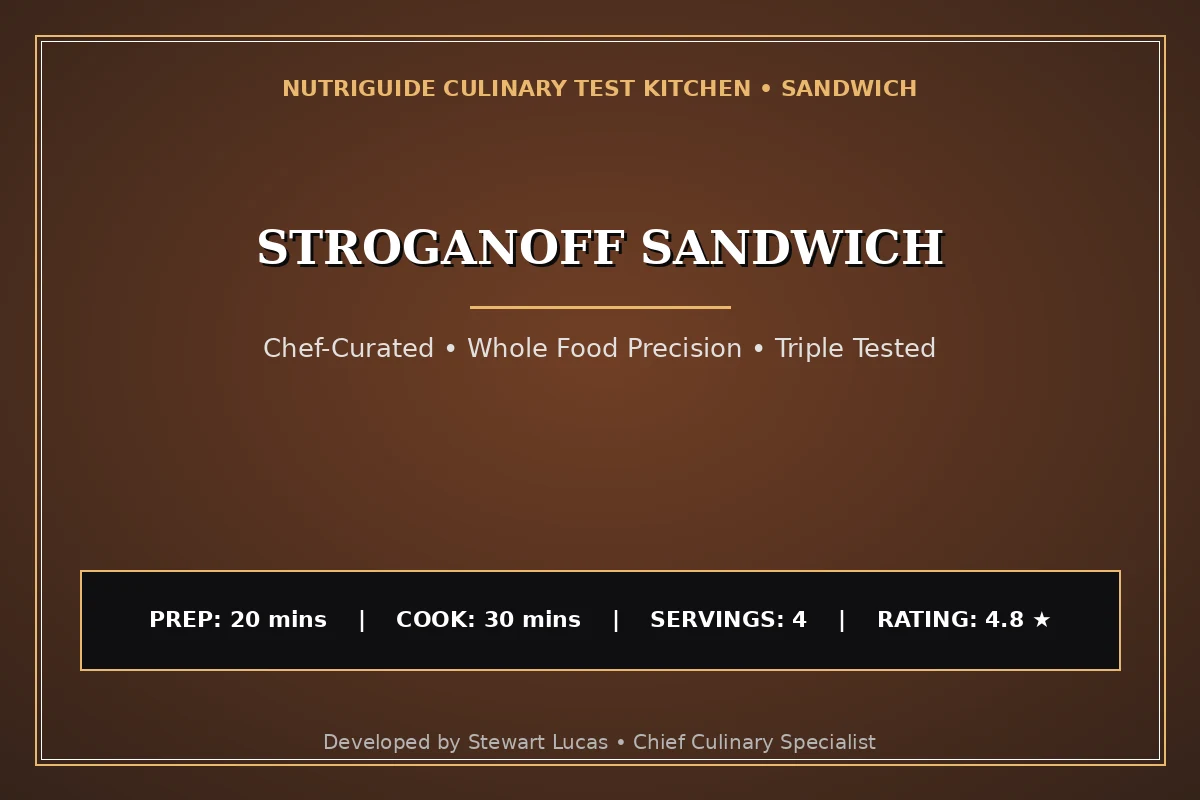 Stroganoff Sandwich