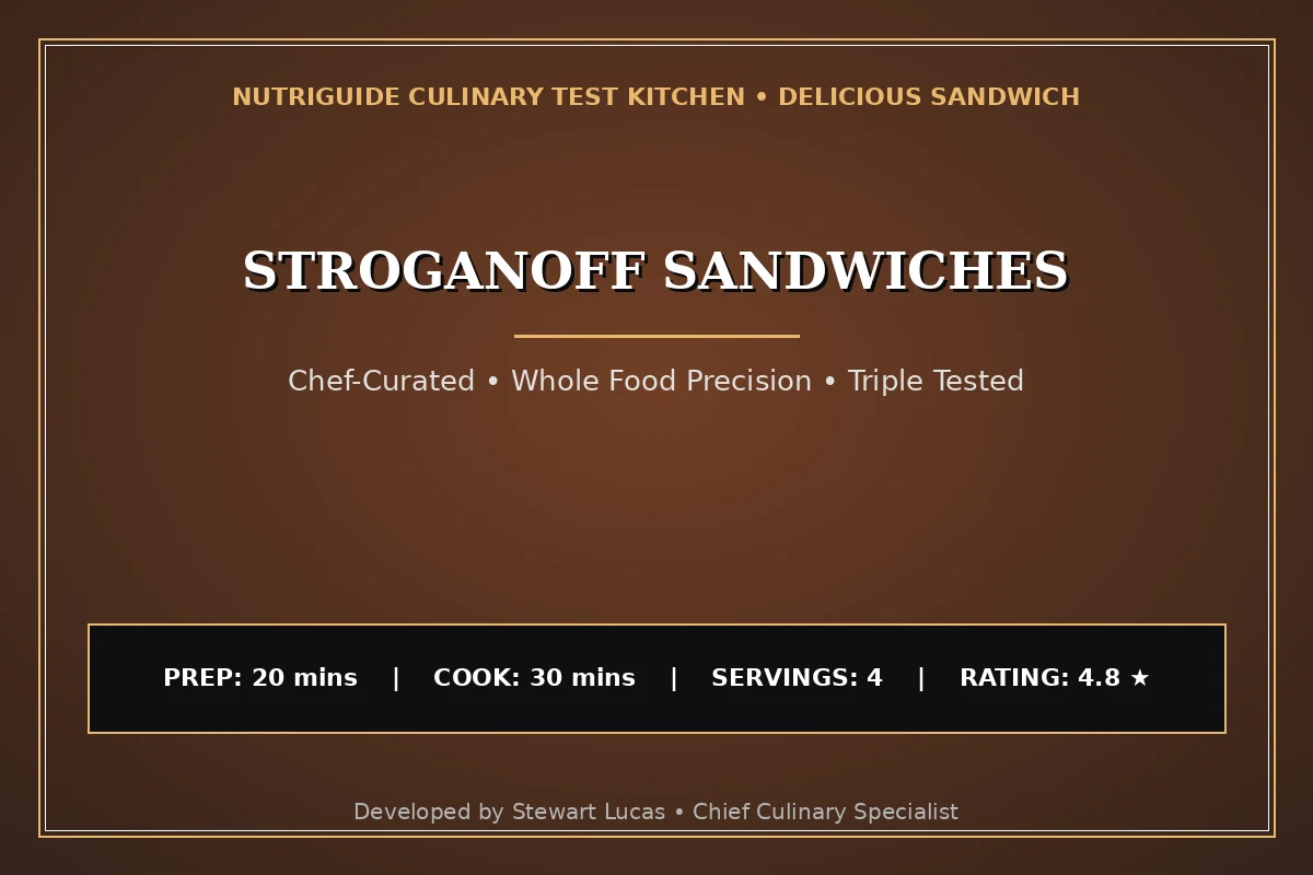 Stroganoff Sandwiches