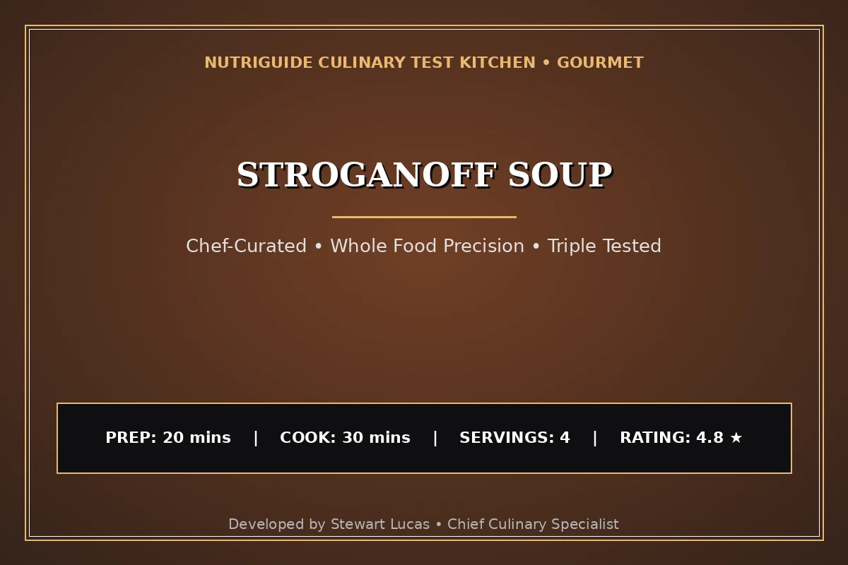 Stroganoff Soup