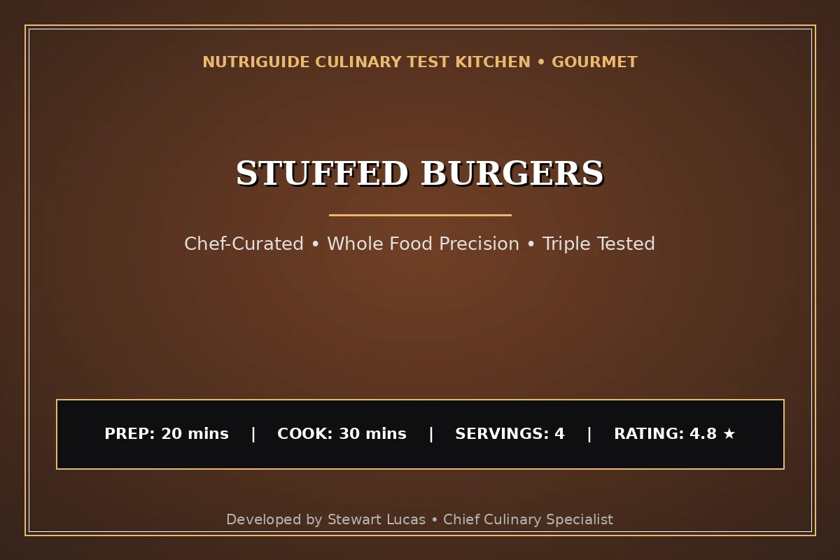 Stuffed Burgers