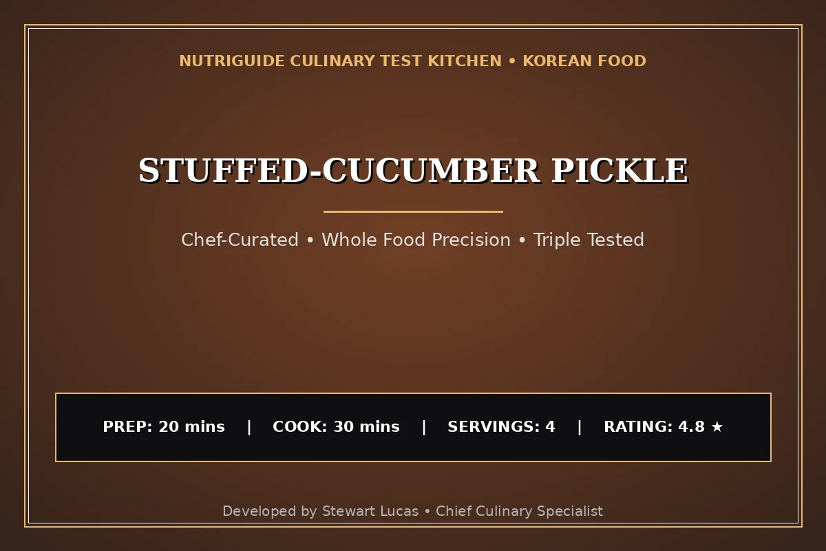 Stuffed-Cucumber Pickle